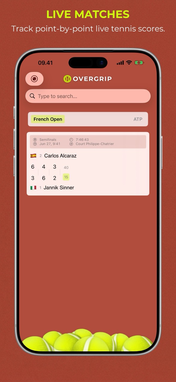 OVERGRIP iOS Real-Time Tracking Footage