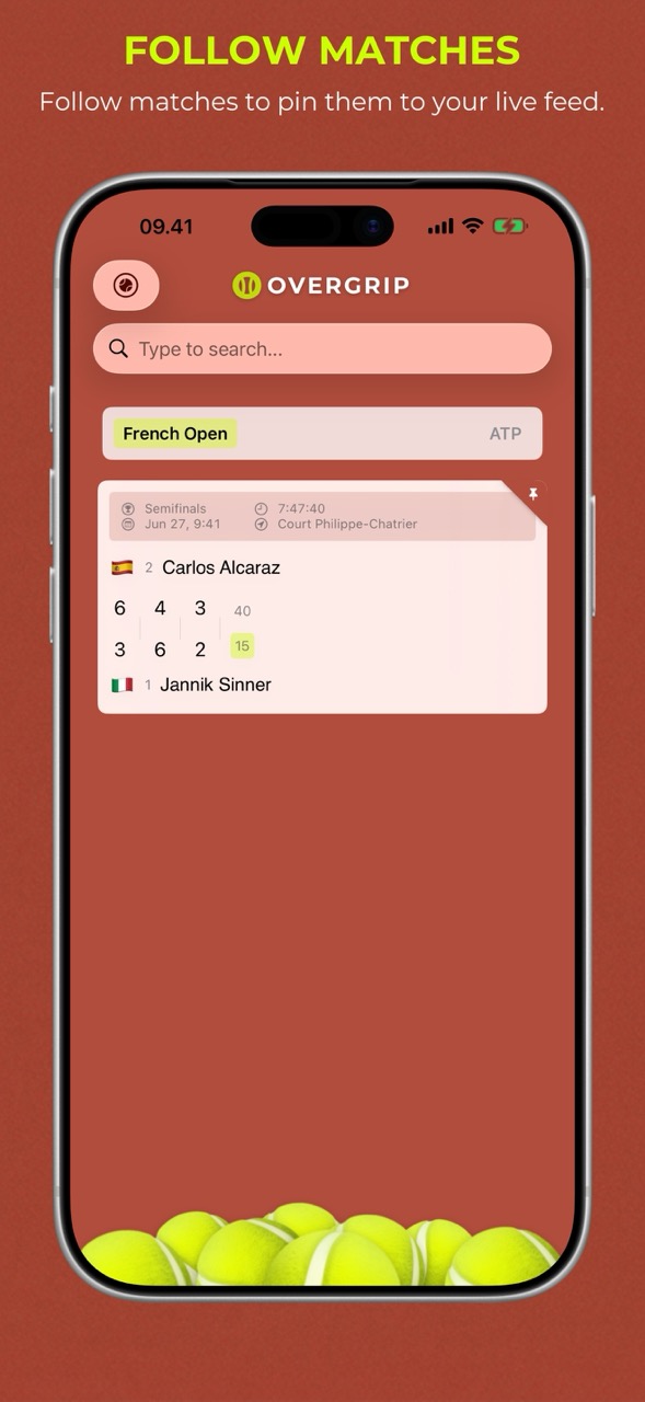OVERGRIP iOS Real-Time Tracking Footage